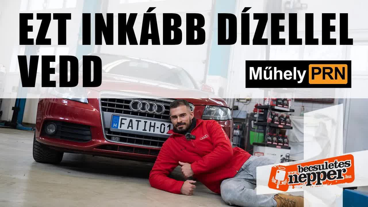 Thumbnail for Novoth Tibi bevállalta, de te csak óvatosan! – Audi A4 2,0 TFSI – 2009 – MűhelyPRN 246.