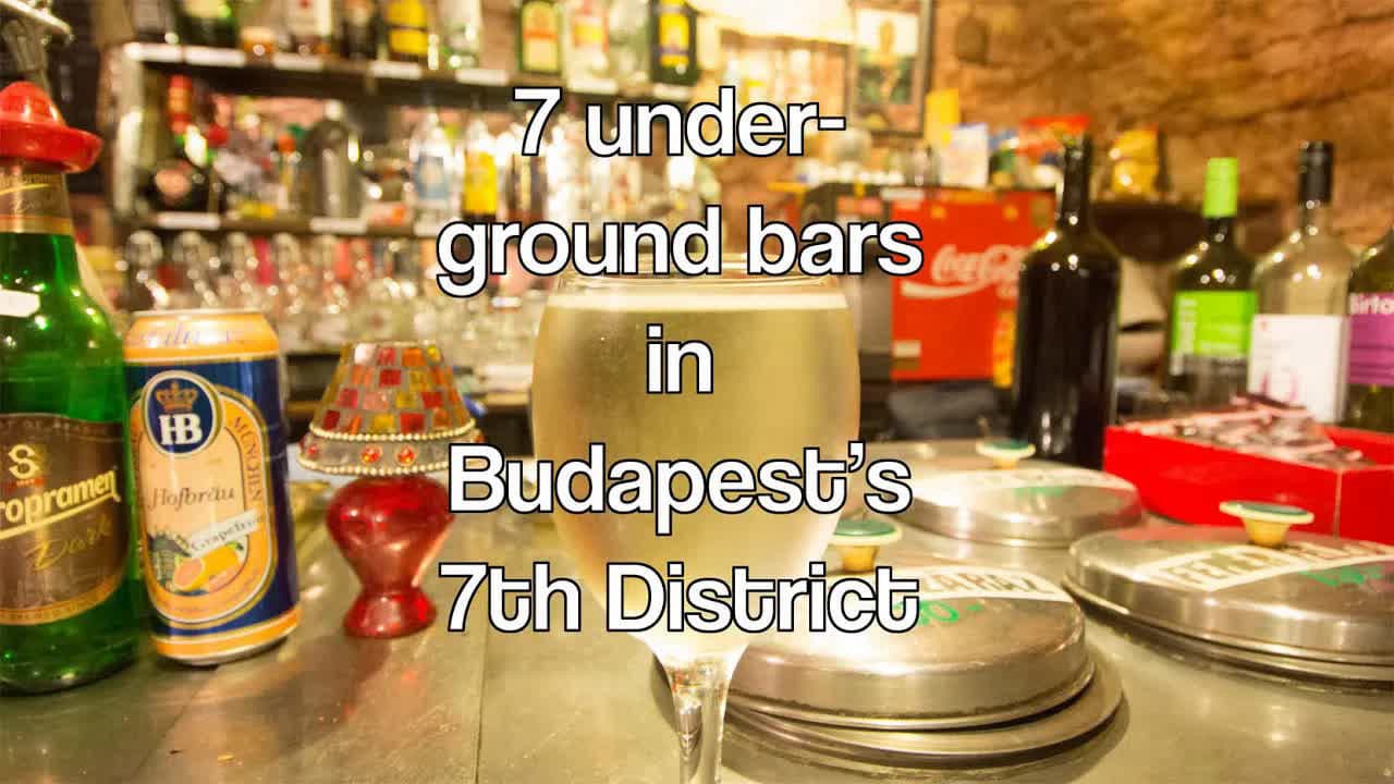 Thumbnail for Discover 7 underground bars in Budapest's 7th district