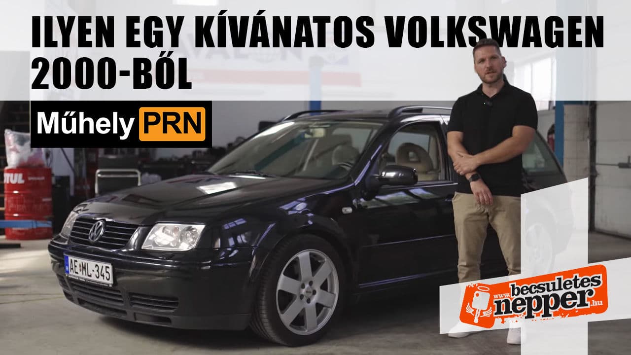 Thumbnail for VR6-tal és összkerékhajtással ez nem egy mezei Bora – Volkswagen Bora 2,8 VR6 – 2000 – MűhelyPRN 270.