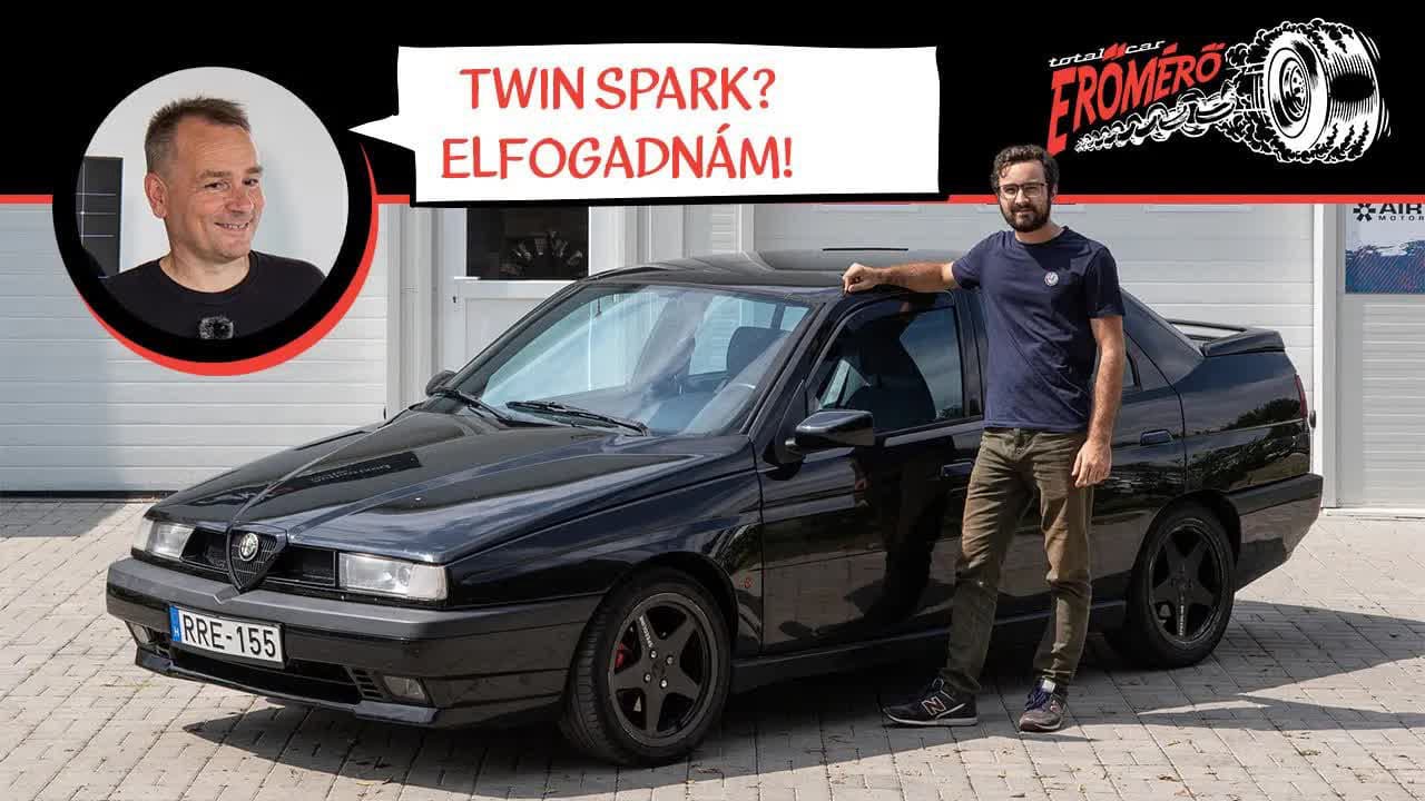 Thumbnail for A DTM csendőre – Alfa Romeo 155 1,8 Twin Spark – Erőmérő!