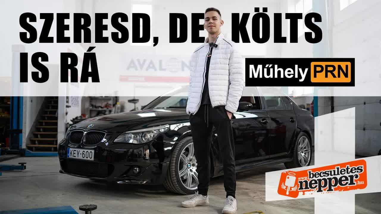 Thumbnail for 2 millióért vette, most 8-ban van – BMW 530D – 2005 – MűhelyPRN 249.