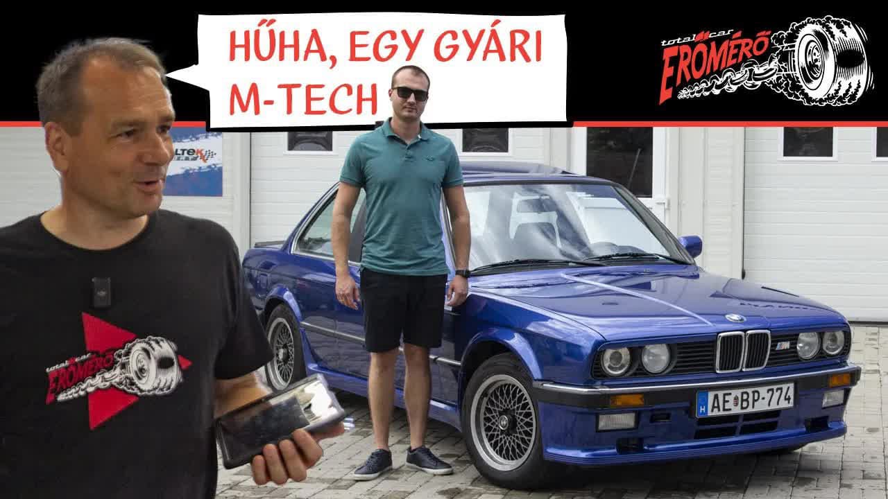 Thumbnail for Mert az E30-at mindannyian szeretjük! – BMW E30 320i (1986) – Erőmérő!