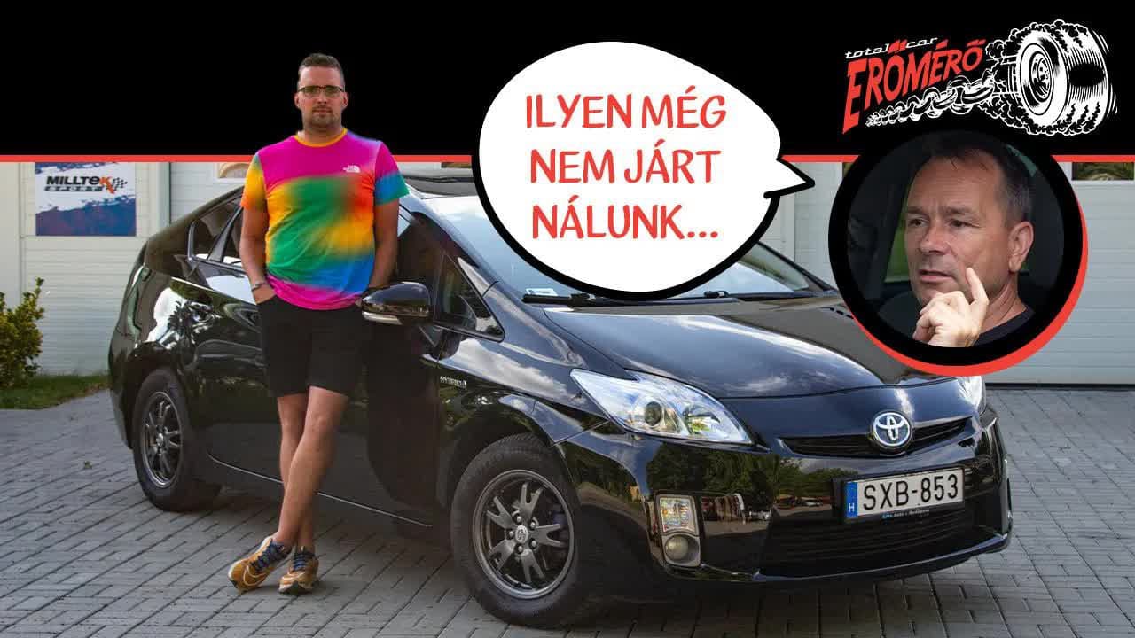 Thumbnail for Hány lóerőt tud az egyik legnépszerűbb hibrid? – Toyota Prius 3 – Erőmérő!