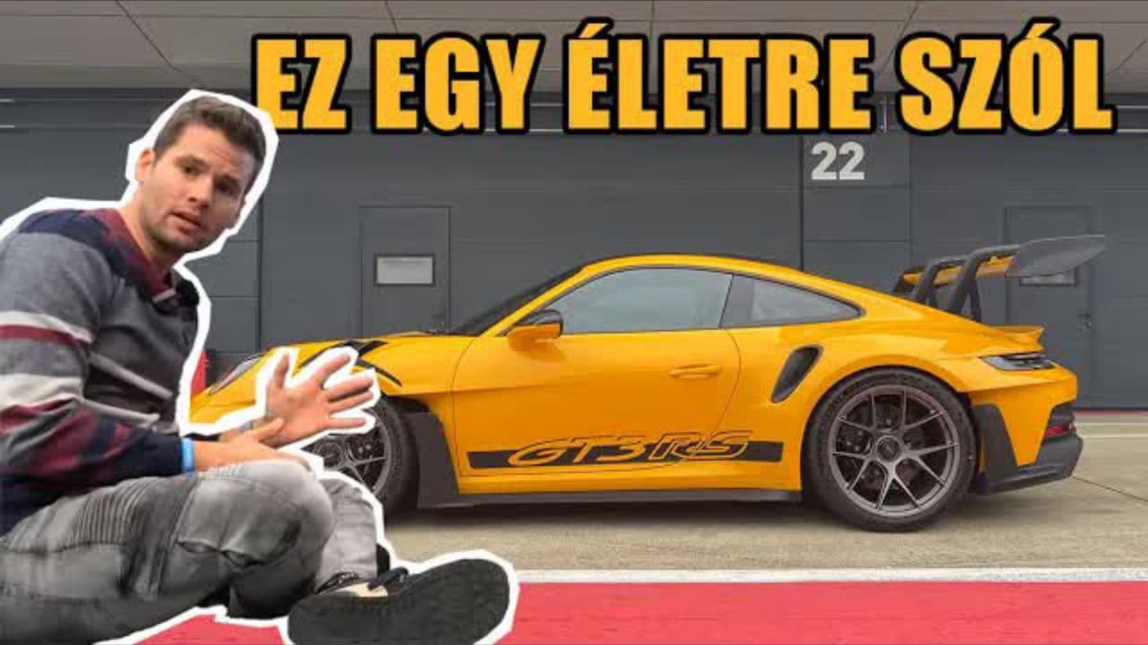 Thumbnail for Az autózás legfelső szintje: Porsche 911 GT3 RS