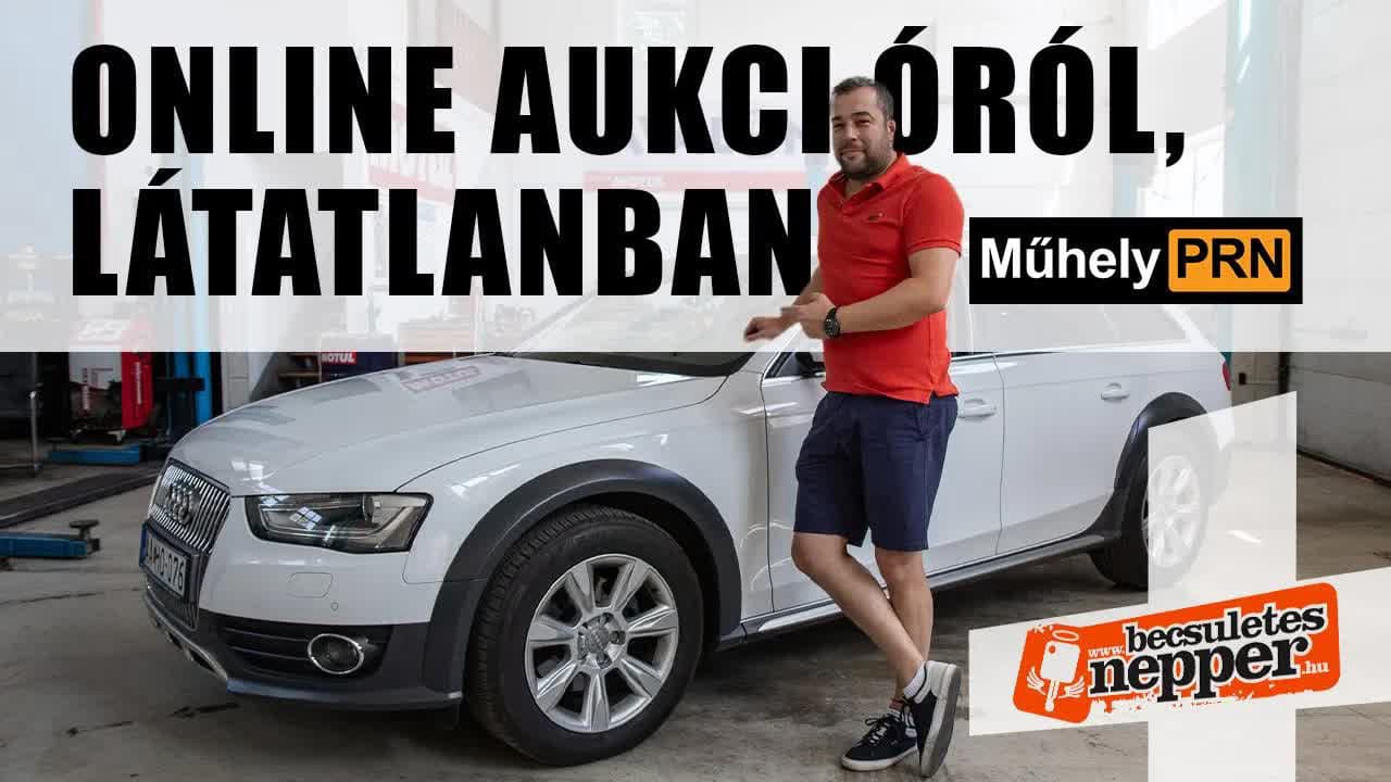 Thumbnail for Online aukcióról, látatlanban – Audi A4 Allroad Quattro – 2016– MűhelyPRN 221