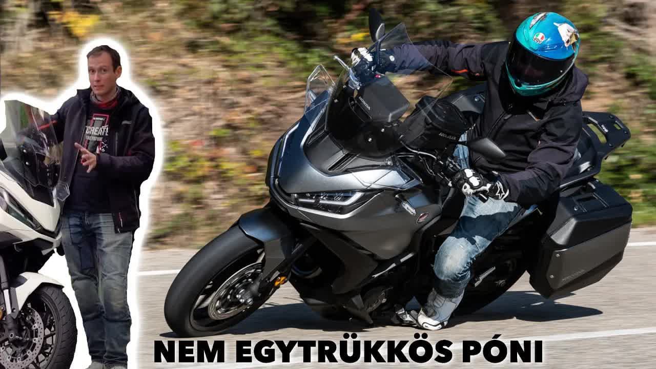 Thumbnail for Kérem vissza a dőlésszöget! - Honda NT1100 DCT