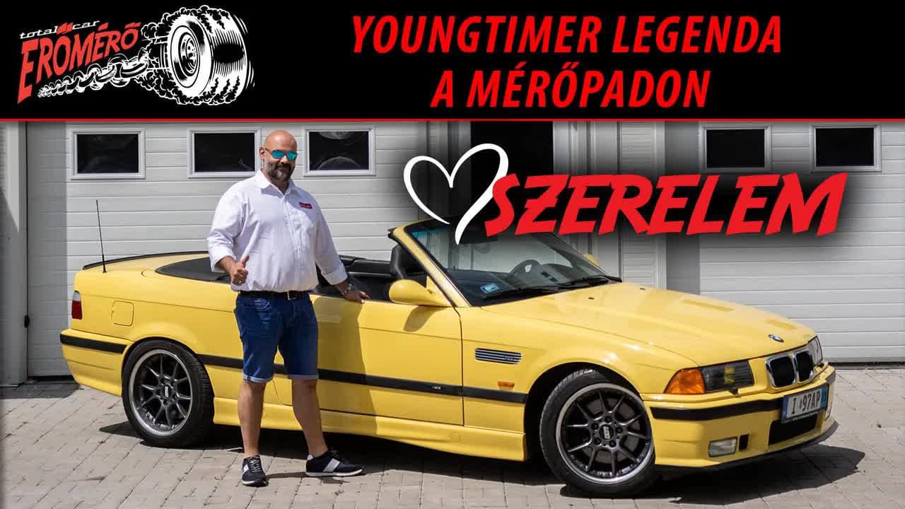 Thumbnail for Nem metró, nem autópálya, de M3 – BMW E36 M3 3,0 – Erőmérő!