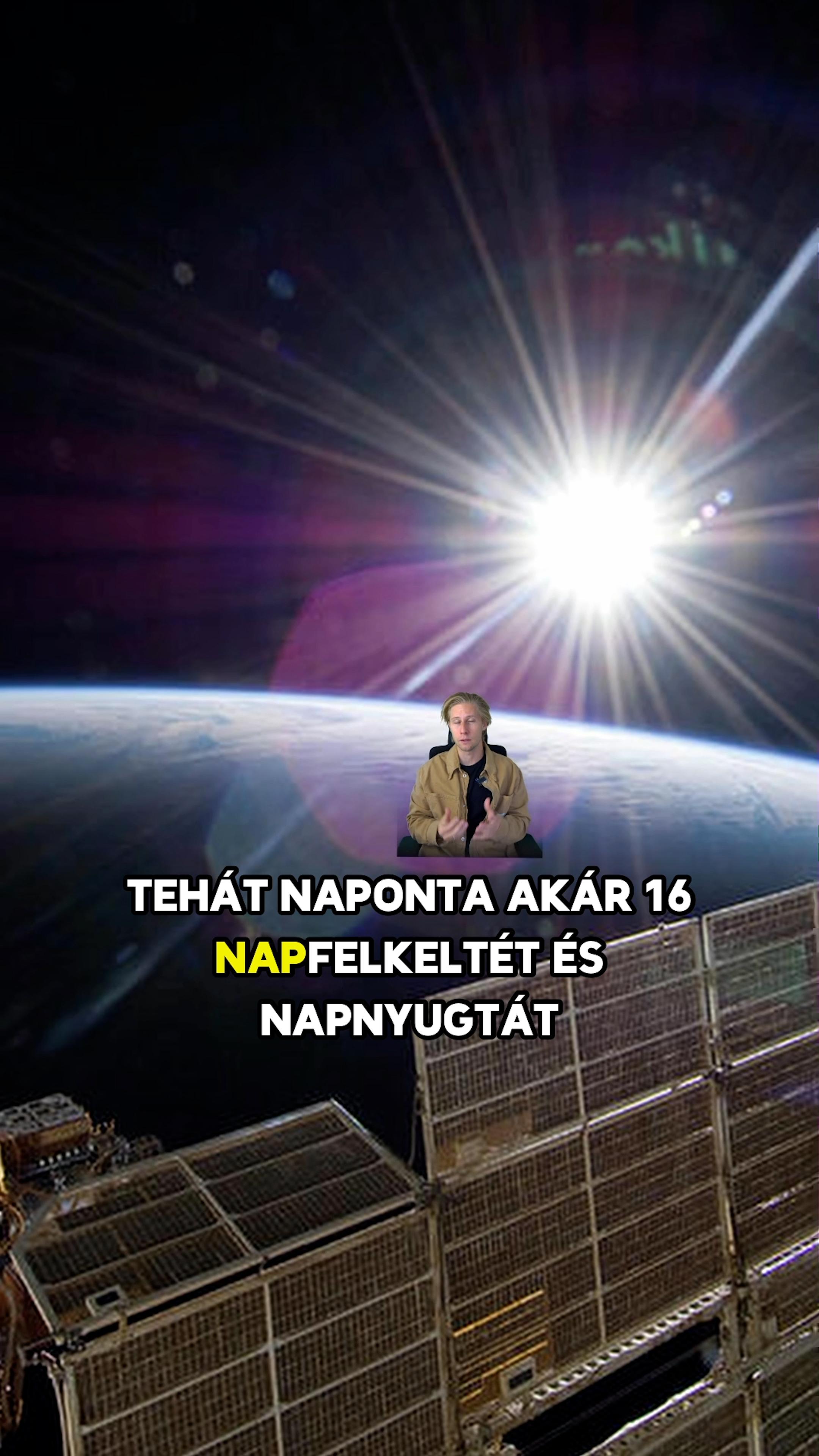 Egyáltalán nem hétköznapiak a hétköznapok a Nemzetközi Űrállomáson