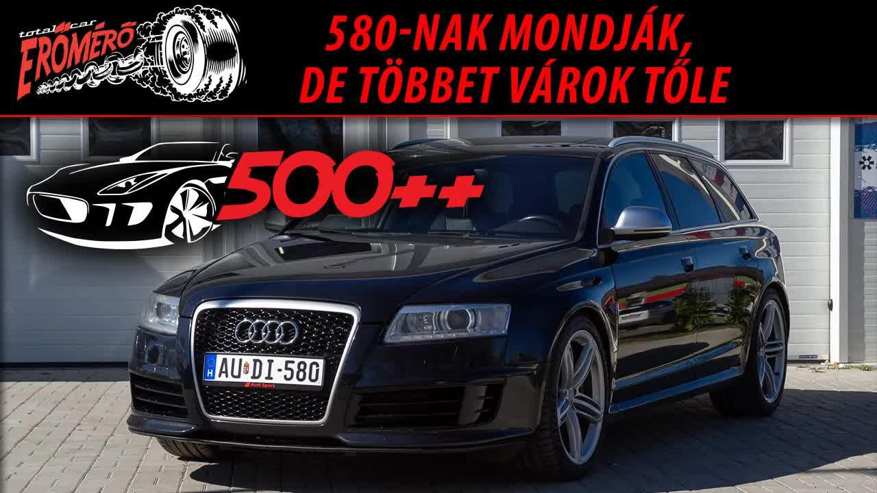 Thumbnail for Dupla vagy semmi – Audi RS6 V10 – Erőmérő!