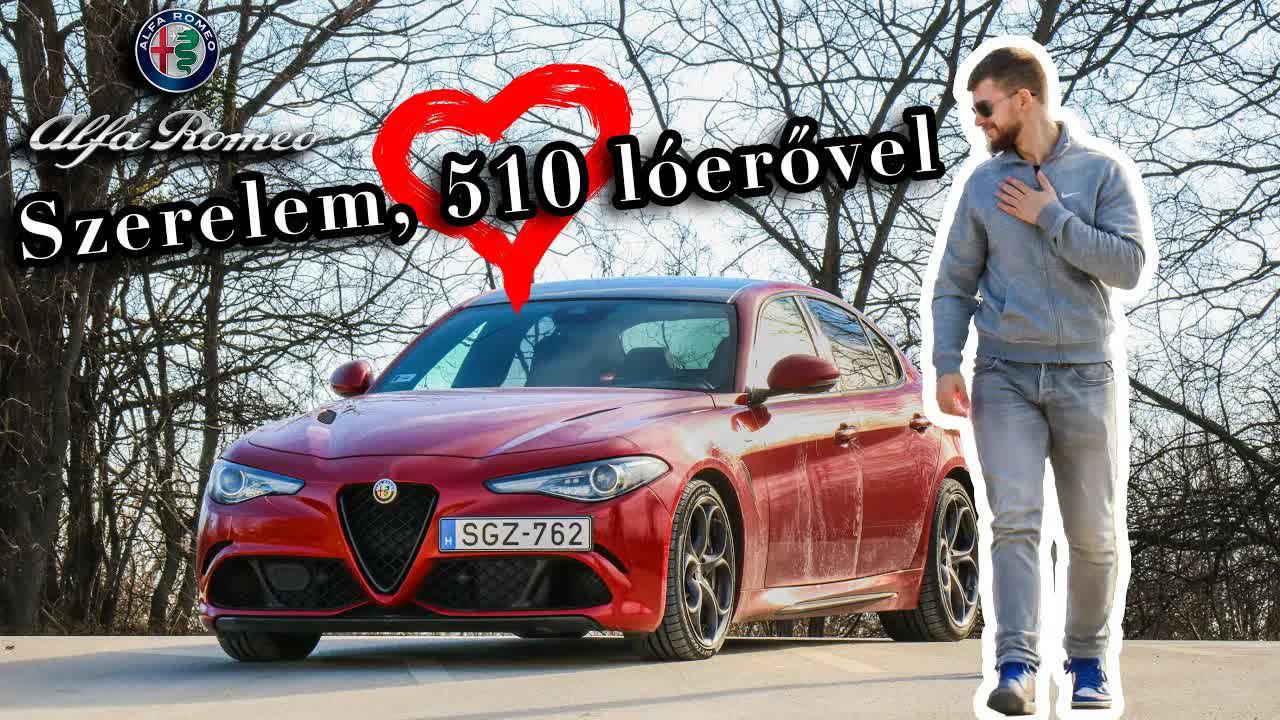 Sokat eszik az 510 lóerős Alfa Romeo, de mégis kit érdekel?!