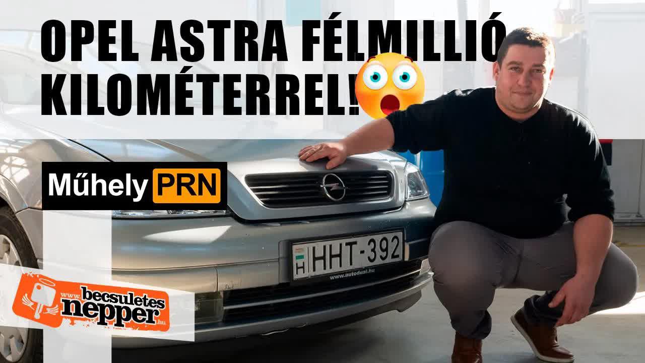 Thumbnail for 491 ezer km megvolt, mennyi van még? – Opel Astra G 1.6 16V Ecotec – 2000. – MűhelyPRN 143