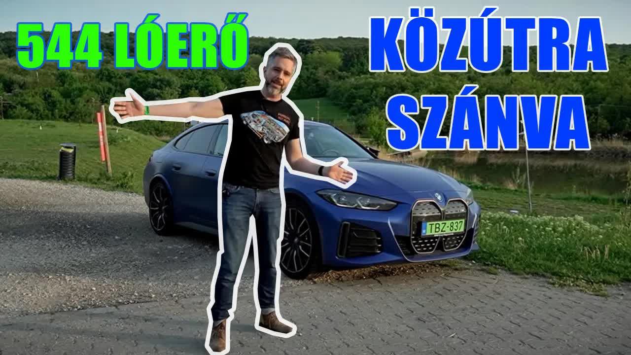 Ilyen autó a BMW i4 M50