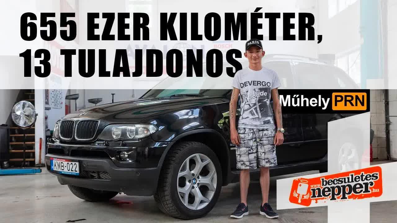 Thumbnail for Ő villog le a belső sávban – BMW X5 3,0d – 2004 – MűhelyPRN 209