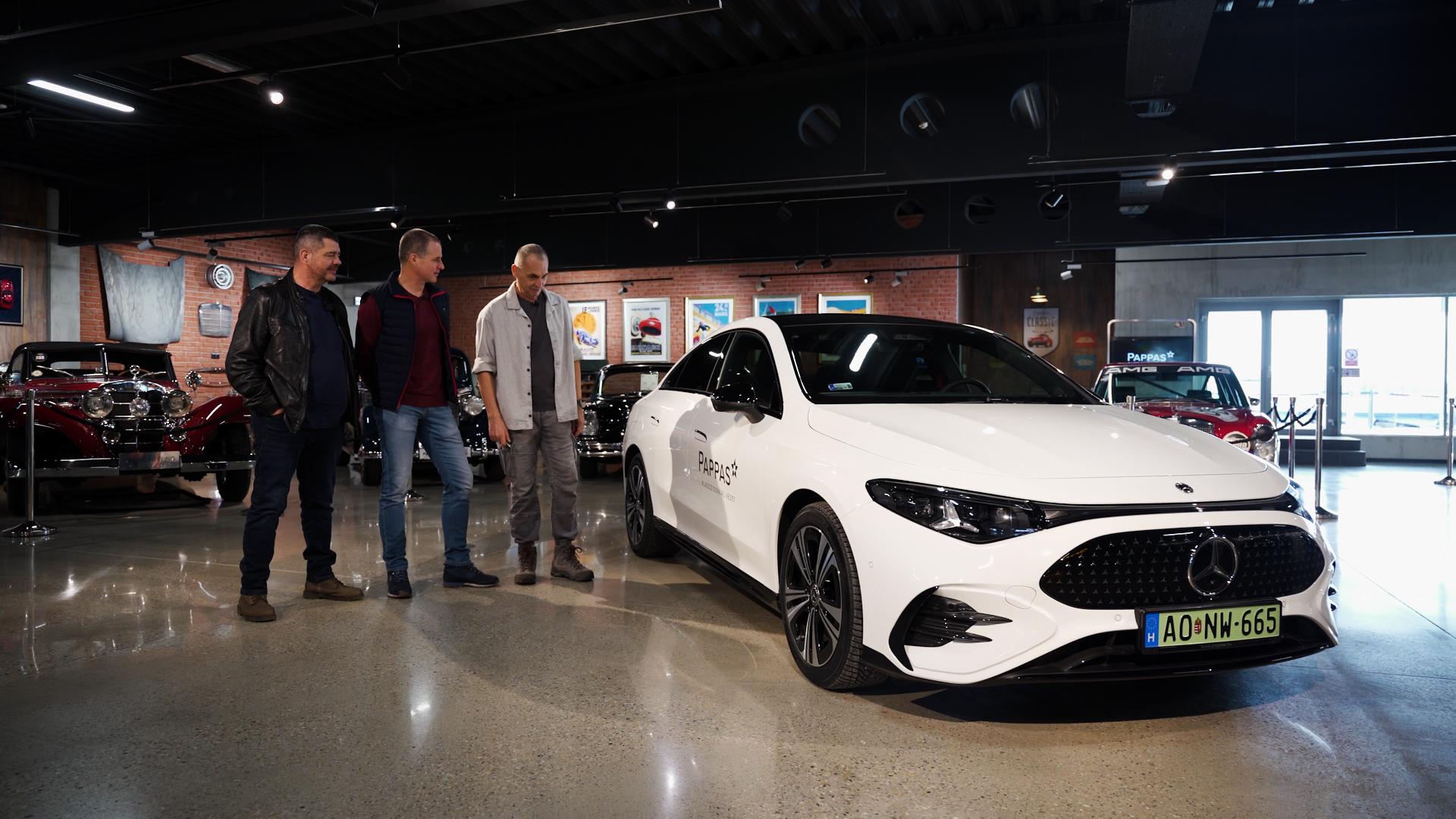 Hívjál Lacinak - így köszönt Palik a Mercedes CLA250+ EQ-nak thumbnail