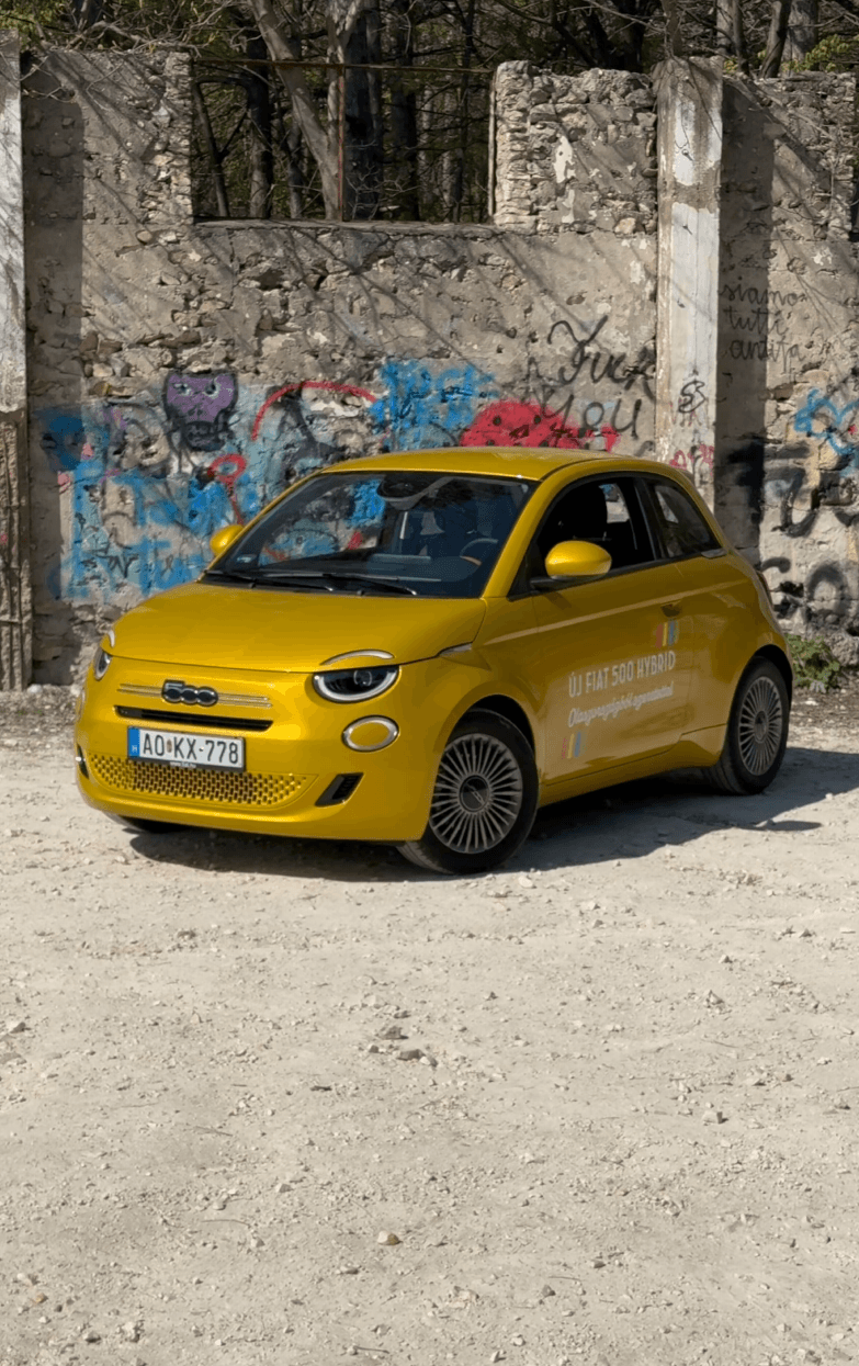 Visszatért a hibrid Fiat 500!
