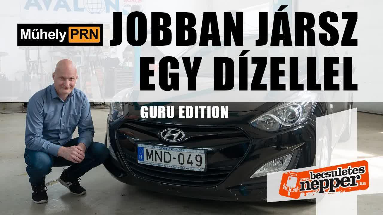 Olajfogyasztás, vezérműlánc, soroljuk?– Hyundai i30 1.4i (2013) –  MűhelyPRN 154.