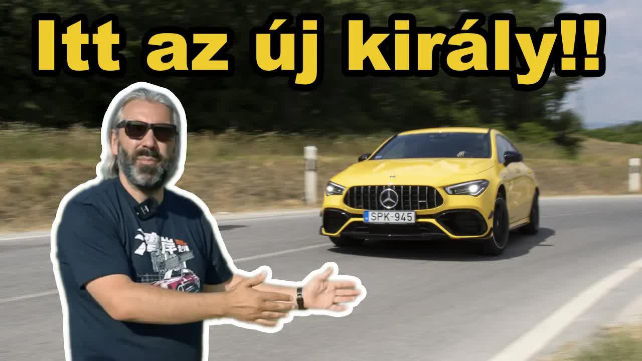 Ez a Merci mindent visz: Mercedes-AMG CLA 45 S 4Matic+ Shooting Brake