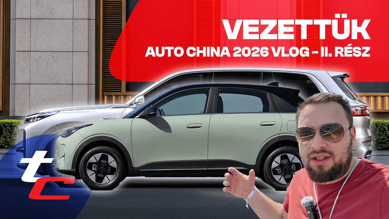 Thumbnail for Elég olcsón itthon is siker lehet, vezettük a Geely E2-t! – Auto China 2026 #2