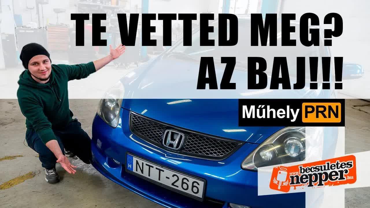 Thumbnail for SOSE vegyél szétrohadt autót! – Honda Civic 1.6 Sport (2004.) – MűhelyPRN 139.