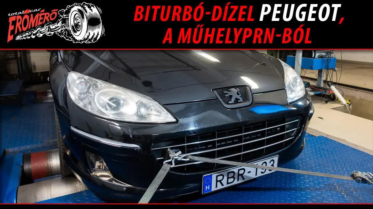 Totalcar Erőmérő: Biturbó-dízel Peugeot, a MűhelyPRN-ból [ENG SUB]