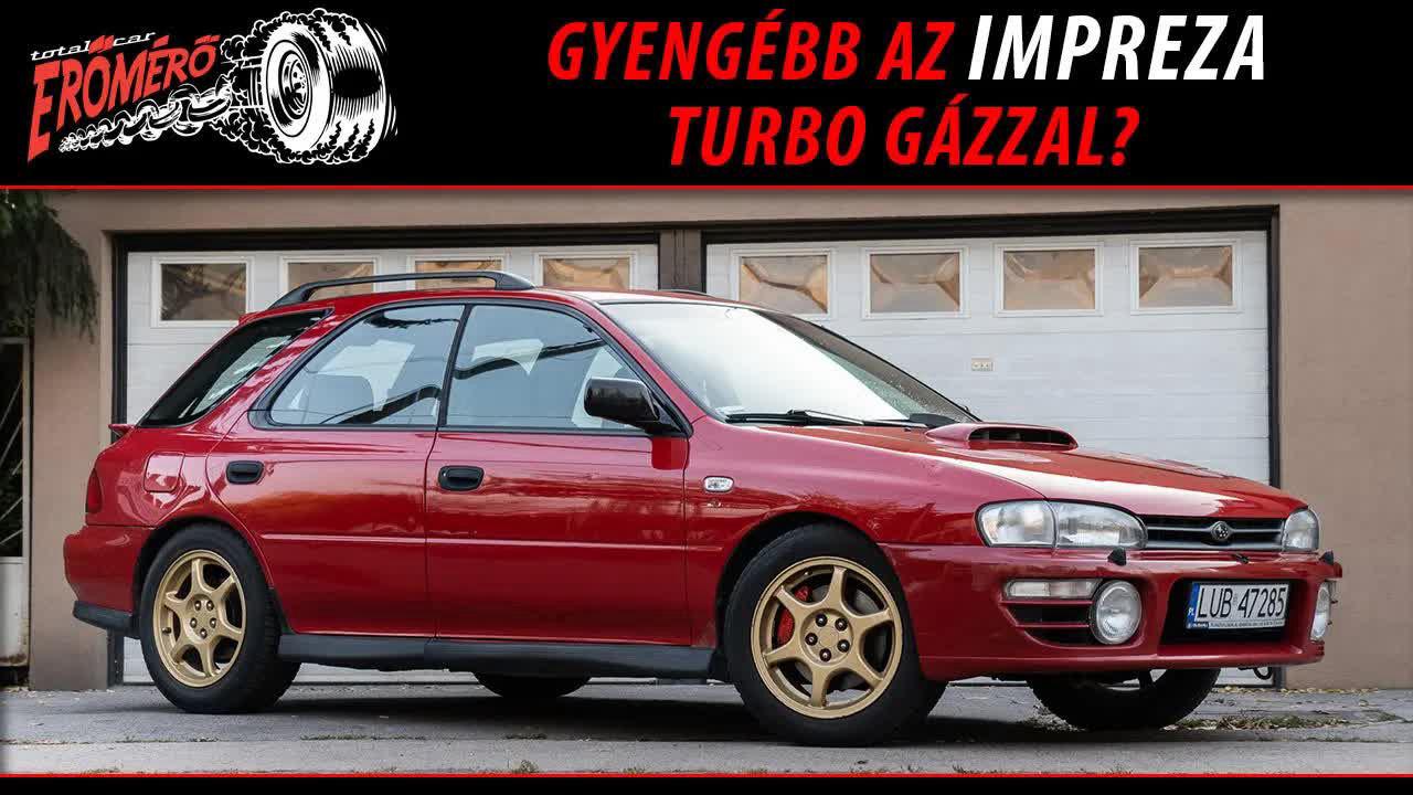Ilyen gázzal hajtva a Subaru Impreza GT Turbo – Totalcar Erőmérő