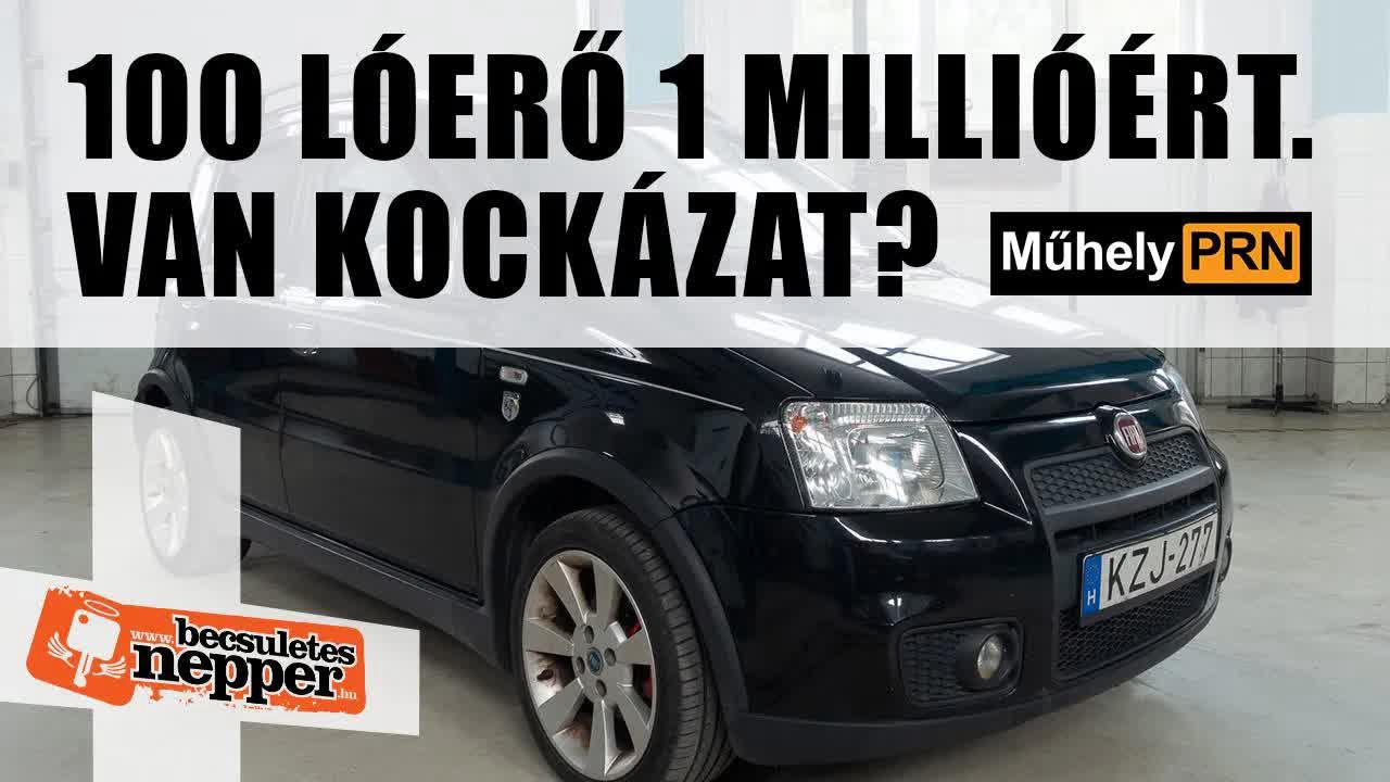 MűhelyPRN 73.: 100 lóerő 1 millióért. Van kockázat?