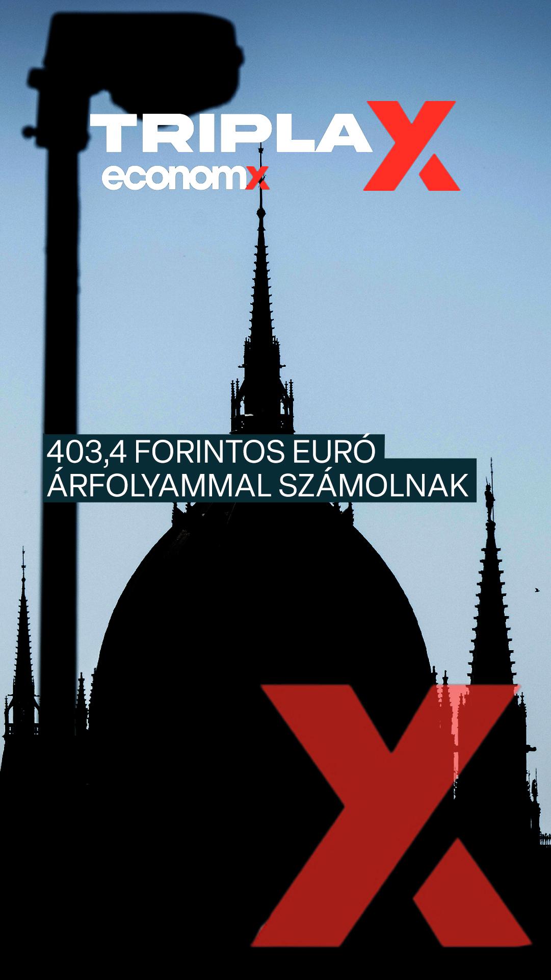 A kormány elbúcsozott a 400 forintos eurótól