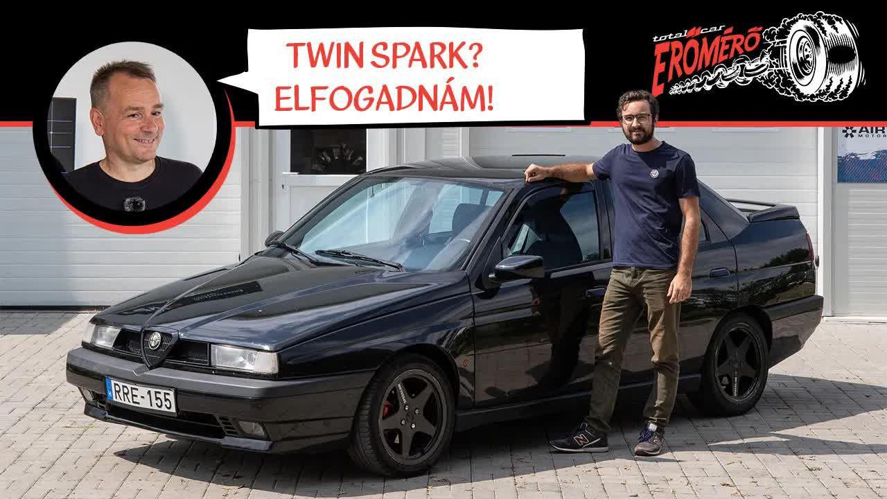 A DTM csendőre – Alfa Romeo 155 1,8 Twin Spark – Erőmérő! thumbnail