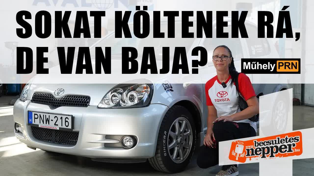 Thumbnail for Swarovski, ledsor és cápaantennák – Toyota Yaris 1,3 Automata – 2001 MűhelyPRN 171