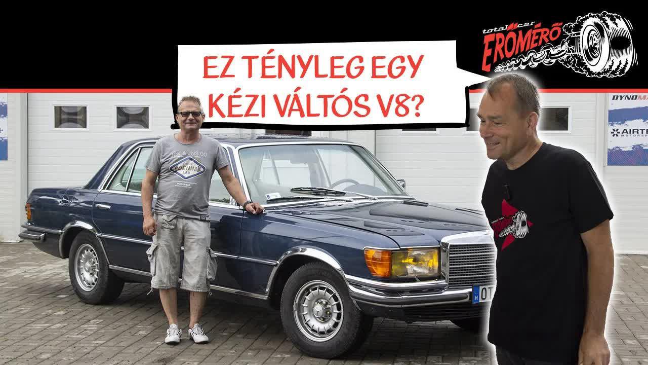 Thumbnail for Amikor a Mercedes mindenki más felett állt – Mercedes-Benz W116 350 SE (1973) – Erőmérő!