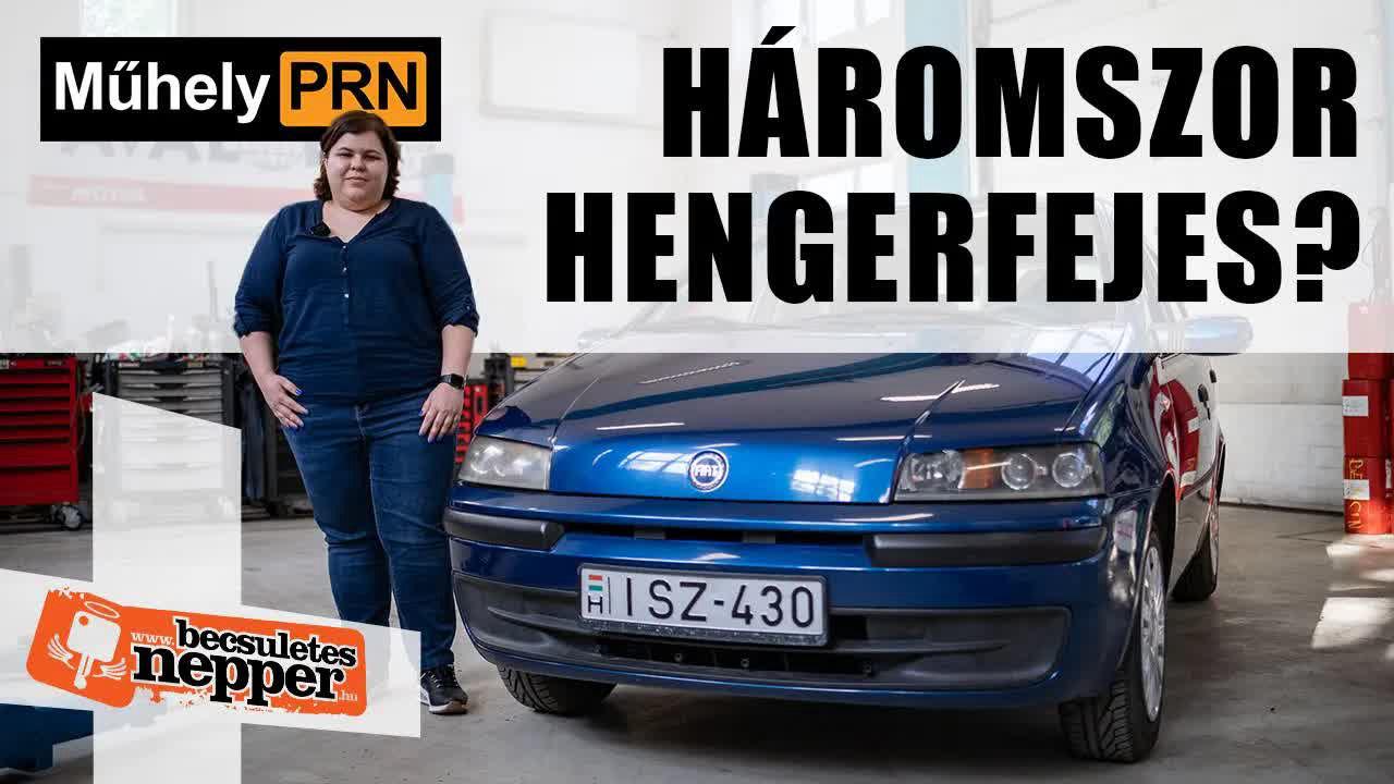 Olcsón veszed, 300 forintért tankolod, de buktatók is vannak Fiat Punto 1,2 16V LPG  MűhelyPRN 263.
