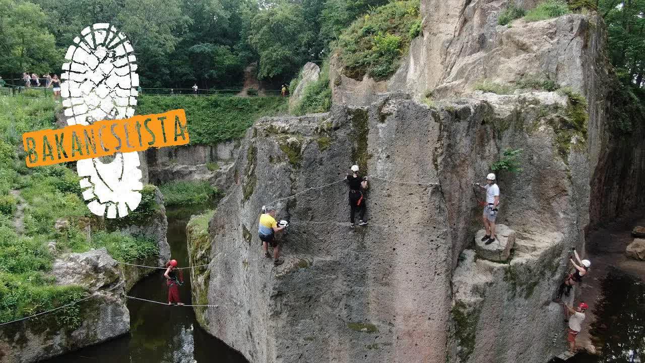 Via ferrata a Megyer-hegyi tengerszemnél