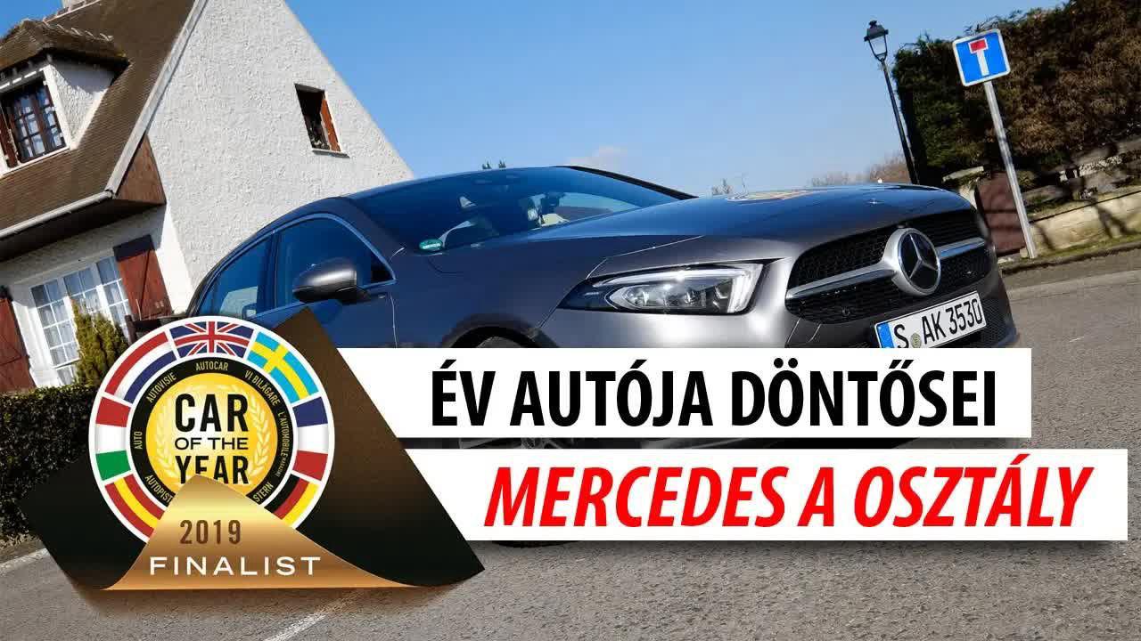 Év Autója 2019 döntősei: Mercedes A osztály