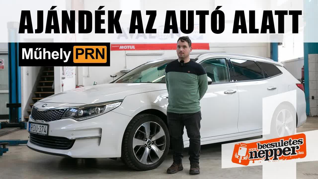 Thumbnail for 6 éves és dél-koreai, de vajon hibátlan? – Kia Optima 2,0 – 2017 – MűhelyPRN 193