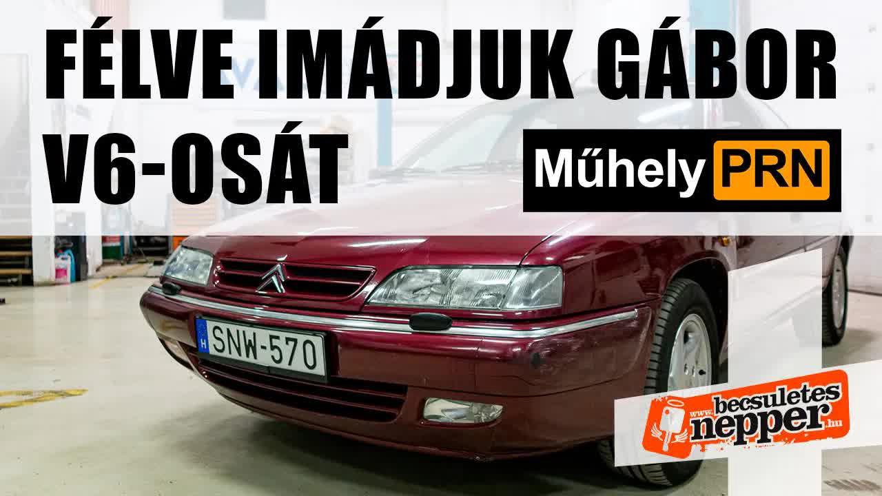 Thumbnail for MűhelyPRN 98.: Félve imádjuk Gábor V6-osát (Citroën Xantia V6)