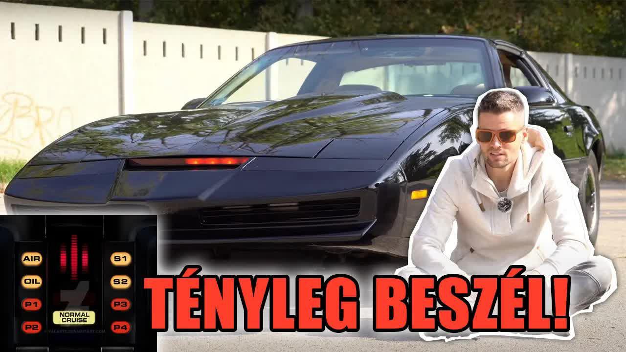 Thumbnail for Knight Rider: neked a gyerekkorod, ő viszont megépítette K.I.T.T.-et