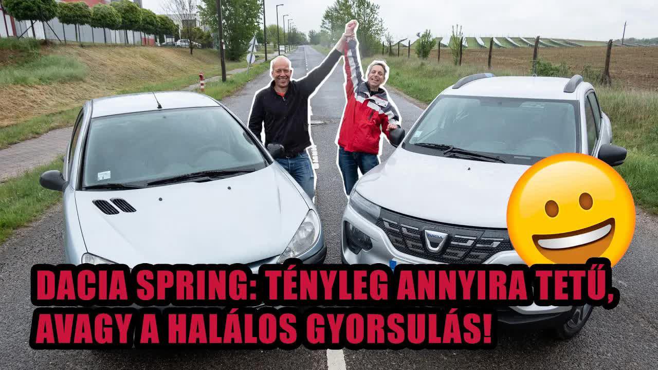 A Dacia Spring legyorsul egy gyenge benzinest?