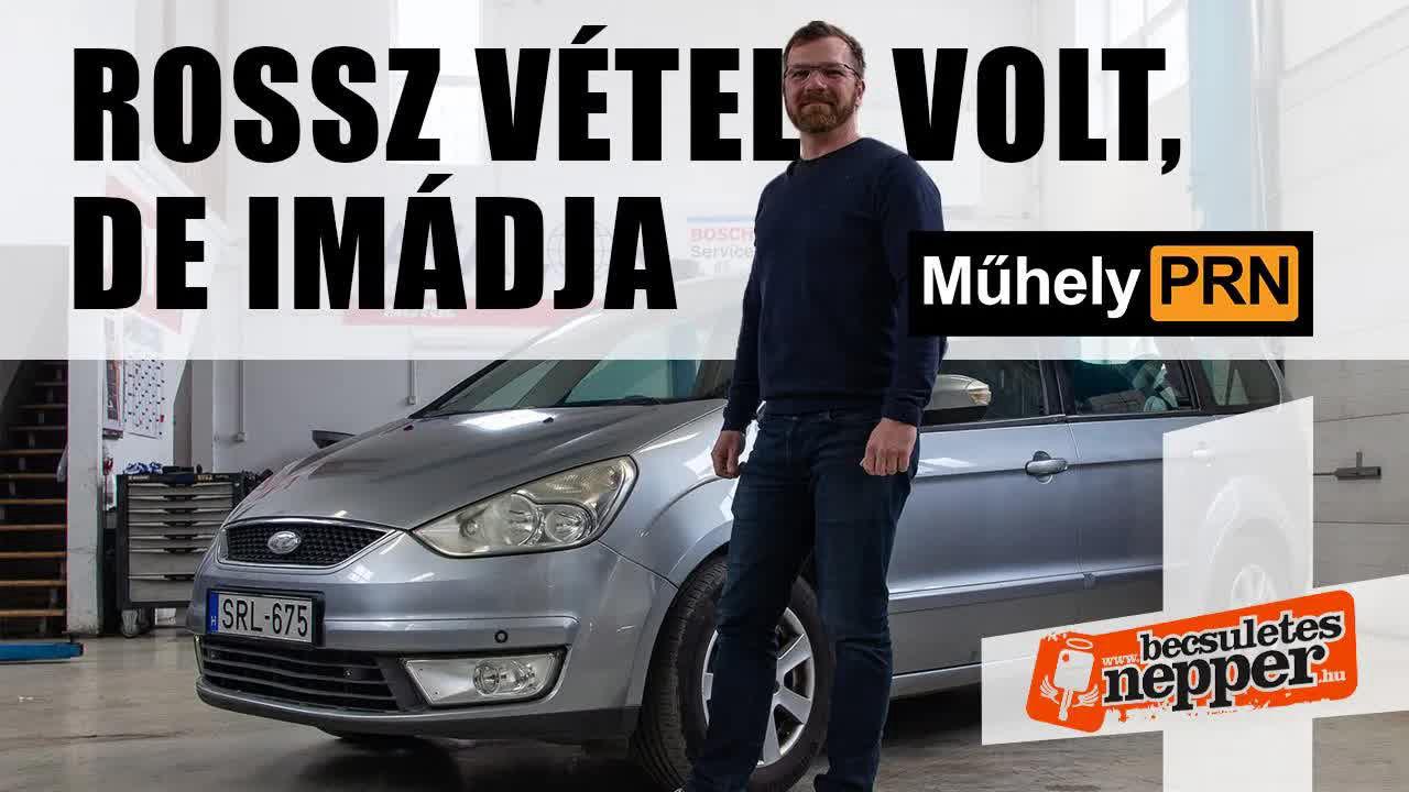 Thumbnail for NAV árverésen vette, kétmilliót költött rá – Ford Galaxy 2,0 TDCi – 2008 – MűhelyPRN 201