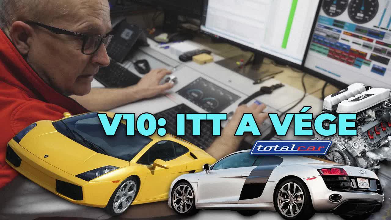 Thumbnail for A győri Audi megmutatta a V10 gyártását, majd feltekerte 8000-re