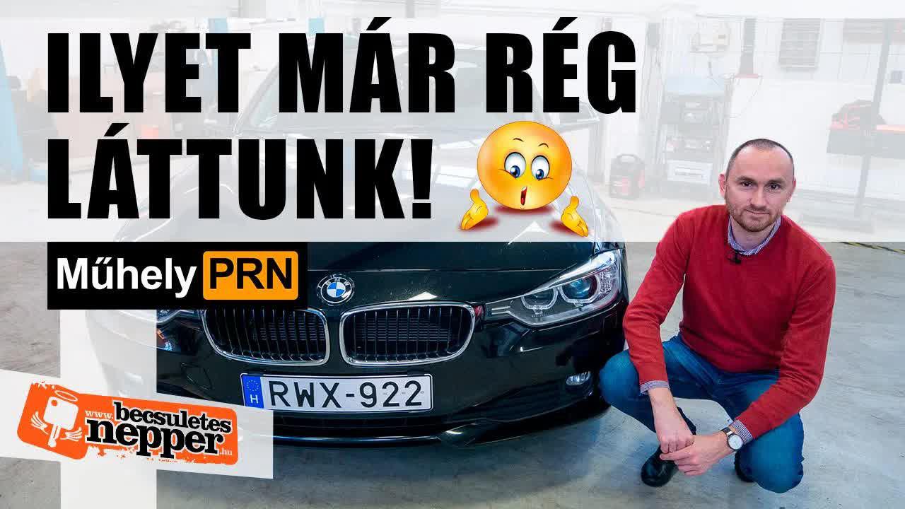 Egy dízel BMW, ami nem olyan, mint a híre – BMW 318d (F30/F31) –MűhelyPRN 131