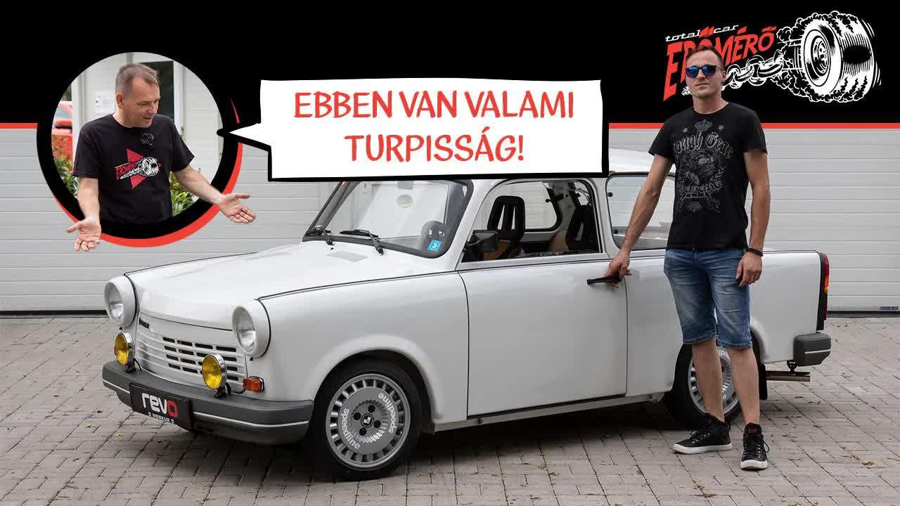 Thumbnail for Négyütemű Trabi, némi extrával – Trabant 1,1 – Erőmérő!