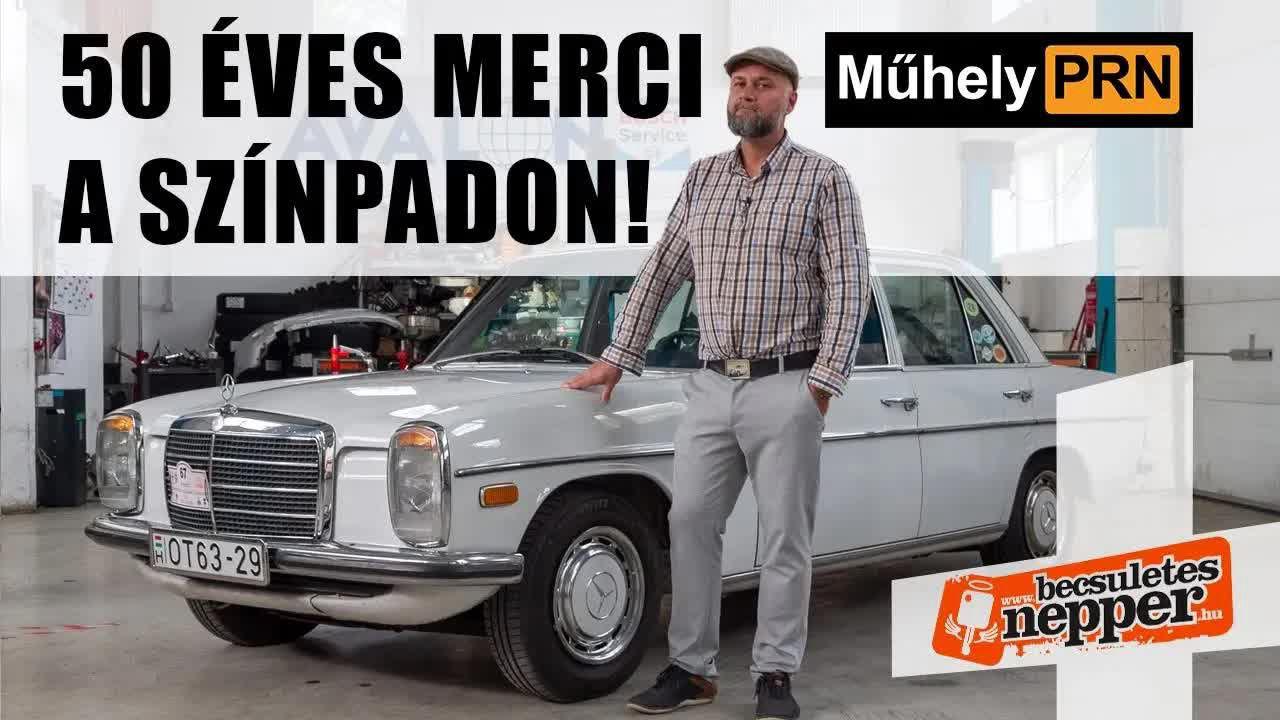 Thumbnail for Halálcsillag féktelenül!– Mercedes W115 230/4 1973 – MűhelyPRN 175