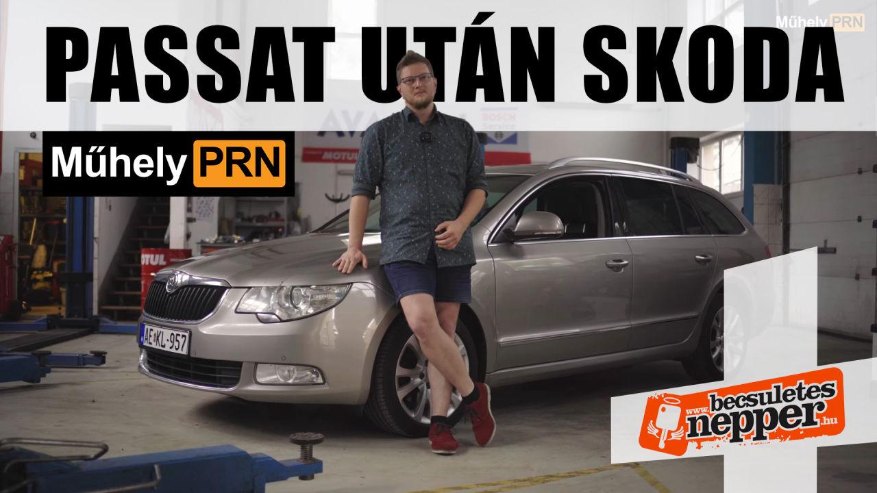 400 ezer kilométerrel rizikó a DSG-s Skoda? – Skoda Superb 2,0 TDI – 2012 – MűhelyPRN 267.