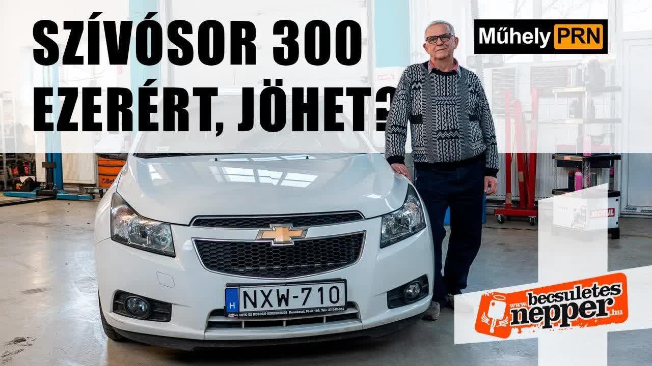 Thumbnail for Szívósor 300 ezerért, jöhet? – Chevrolet Cruze 2.0D (2011) – MűhelyPRN 140.