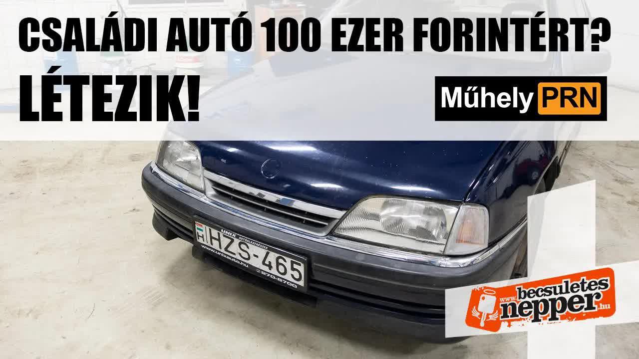 MűhelyPRN 53.: Családi autó 100 ezer forintért? Létezik!