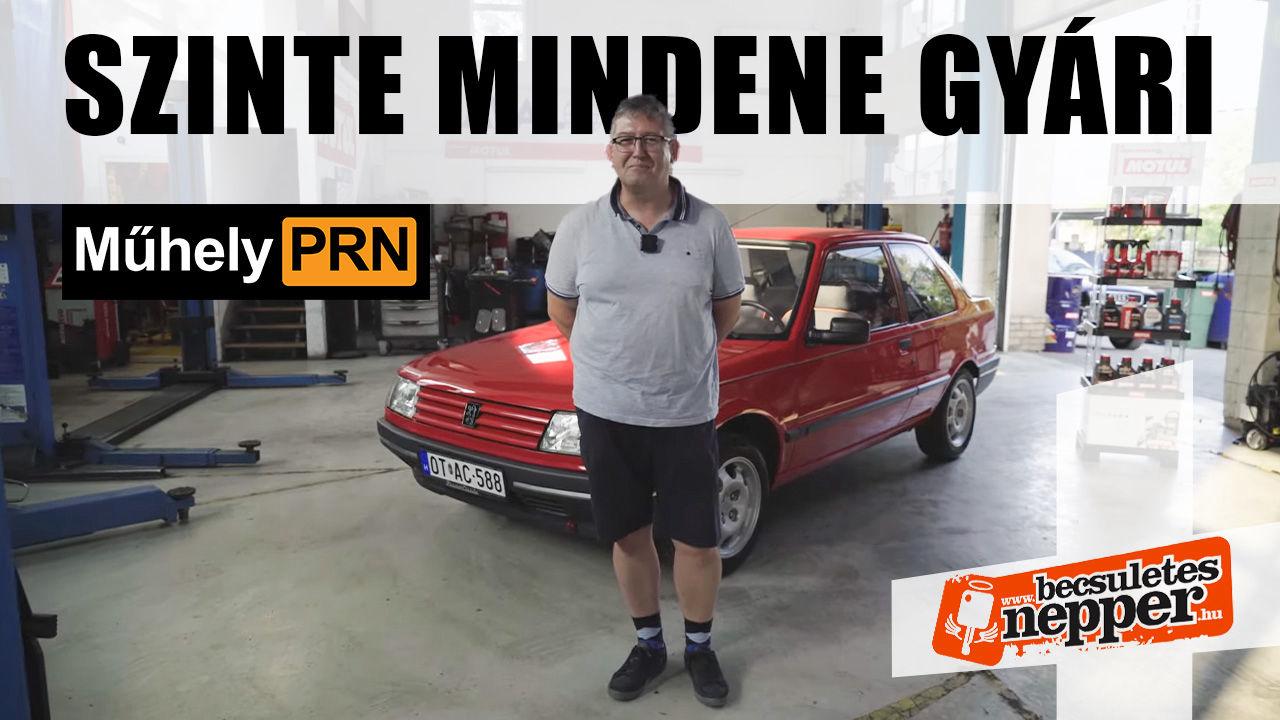 Thumbnail for Vagy nagyon szereti, vagy túl sok szabadideje van – Peugeot 309 1,9D – 1992 – MűhelyPRN 272.