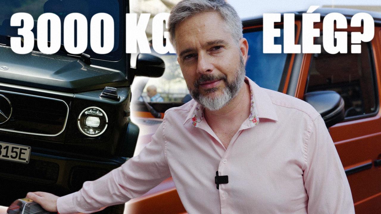 VEZETTÜK: Mercedes EQG – 18 000 Nm és úgy fordul mint egy tank