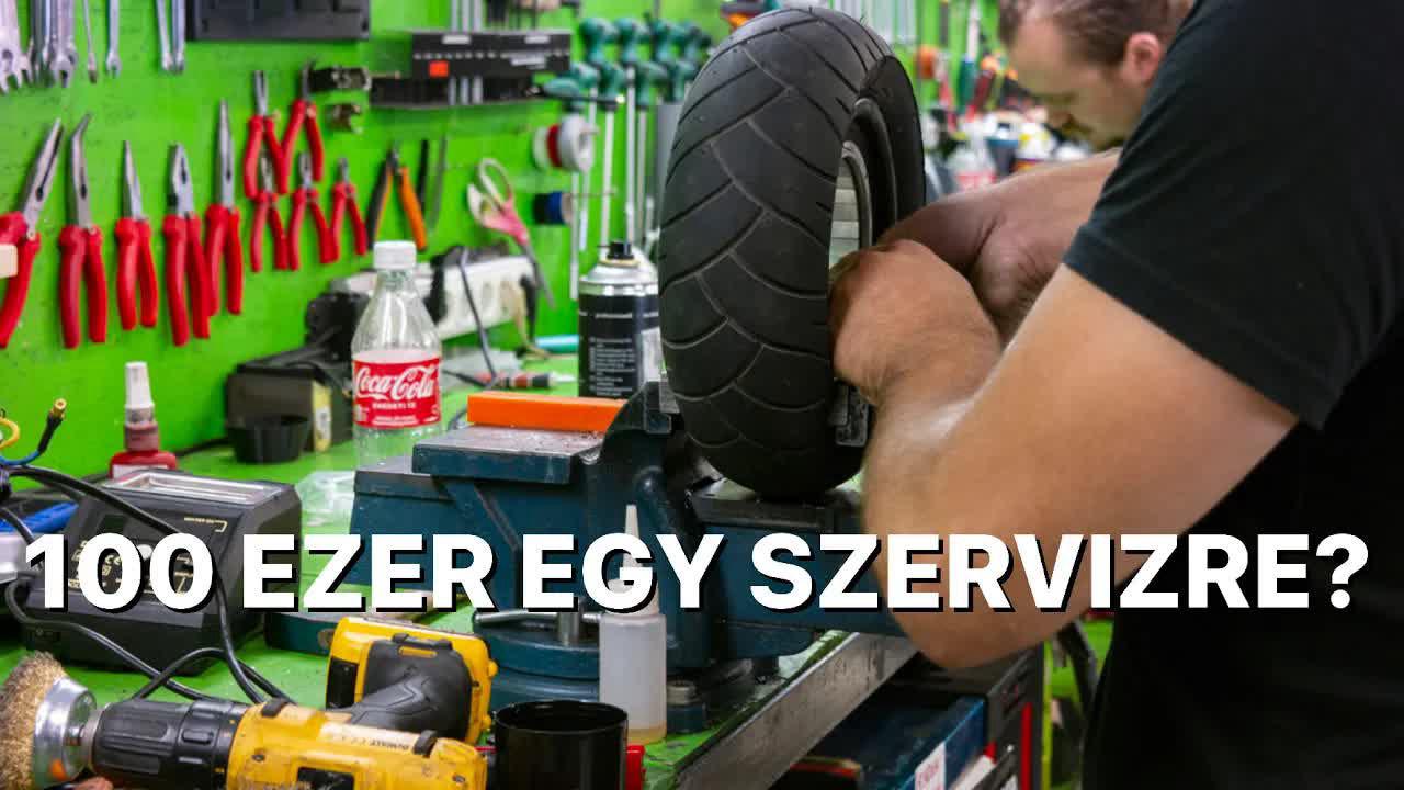 Az olcsó roller árát a szervizben fizeted ki!