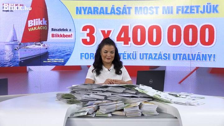 Thumbnail for Blikk nyereményjáték - Íme a három szerencsés olvasó!