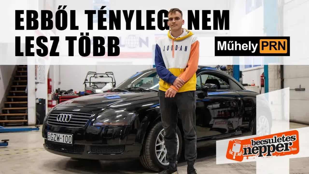 Thumbnail for A héten legyártották az utolsót: mi ezzel búcsúztatjuk – Audi TT 1,8T – 1999 – MűhelyPRN 228.